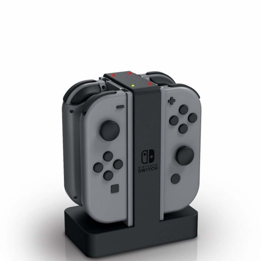 PowerA Joy-Con Charging Dock for Nintendo Switch - 4 Controller - Black - Picture 2 of 4
